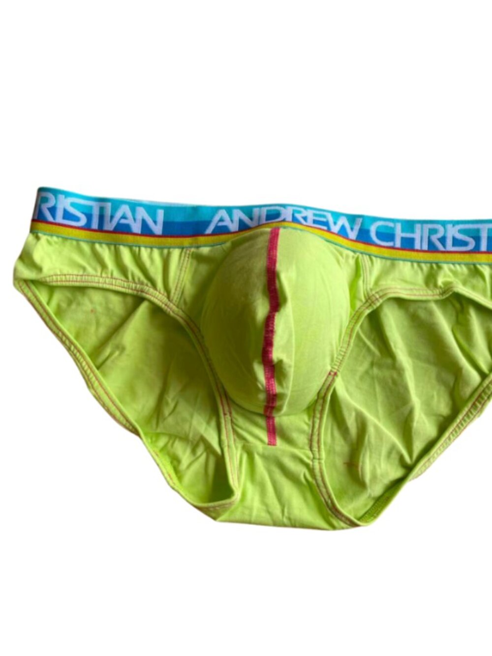 Andrew Christian Vintage Briefs X-Large Green NEW